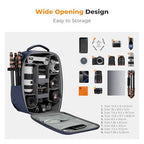 Camera Backpack (Deep Blue)