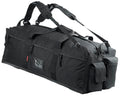 Large Military Duffle Bag Tactical Gear Load Out Bag Deployment Cargo Bag Travel Sports Equipment Duffel Luggage Bag with Backpack Straps 90L (BLACK)