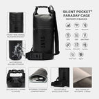 SLNT Faraday Dry Bag (10 Liter Dry Bag)