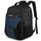 Extra Large Travel Laptop Backpack for Men 55L (18.4 inch / Blue)