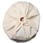 100% Cotton Laundry Bag with Drawstring Closure (Pack of 2)