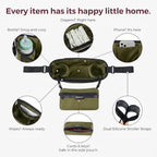 Universal Stroller Organizer (Green)