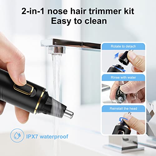 Nose Hair Trimmers for Men (Black)