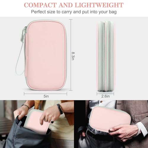 Electronic Organizer (8.3 x 5 x 2.6 inches / L-Light Pink)