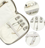 Travel Jewelry Organizer Case (New Medium Gray)