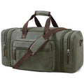 Large Canvas Duffle Bag for Travel (olive / 55L)