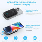 Magnetic Portable Charger for iPhone (Black)