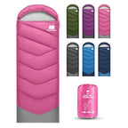 Sleeping Bags for Adults Teens (Pink-3lb)
