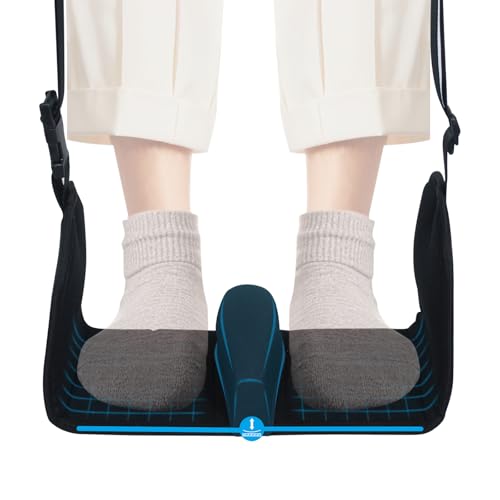 Airplane Foot Hammock (Black / 1 PACK)