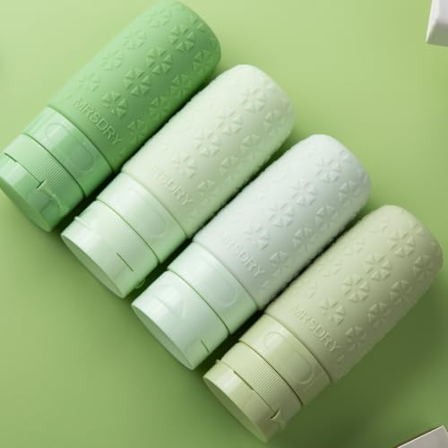 Travel Bottles for Toiletries (Green / 2 Ounces)