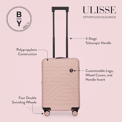 B Y Ulisse Carry (Carry-on without front pocket / Pearl Pink)