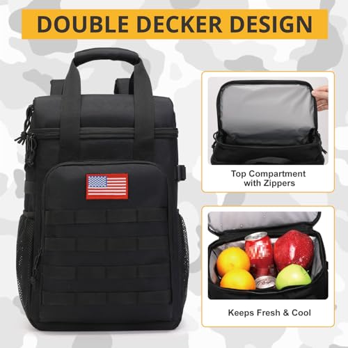 Tactical Backpack Cooler (Black)