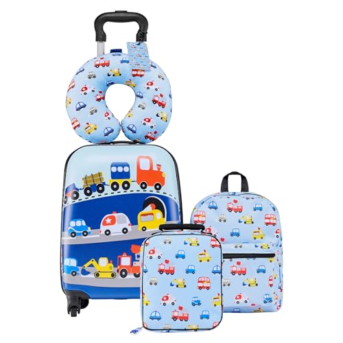 Kids Luggage Set (18 Inches 5-Piece Set / Car)