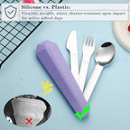 Utensils for Lunch Box (Purple)