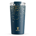 18 oz Insulated Travel Coffee Mug (Midnight Galaxy / 18 Ounces)
