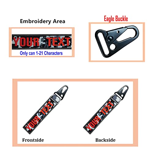Custom Luggage Tags (Eagle Buckle)