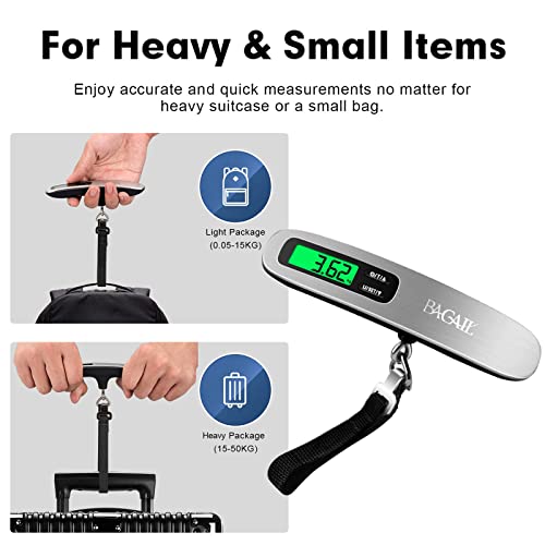 Digital Luggage Scale (Silver)