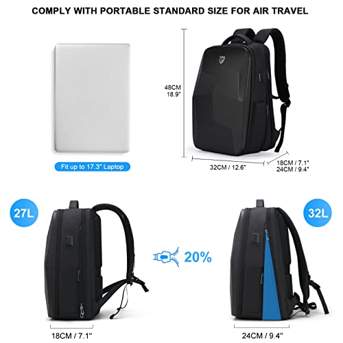 Hardshell Backpack Expandable (Upgrade)