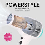 PowerStyle Turbo Ionic Hair Dryer (White)