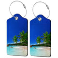 Summer Sea Wind Luggage Tags for Suitcases (Summer Sea Wind)