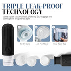 Travel Bottles for Toiletries (GRAY)