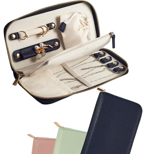 Travel Jewelry Organizer Case (Large Black)