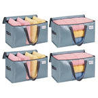 Moving Bags Wide Open Top (Shiny Light Blue / 4 Pack)
