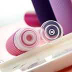 Travel Bottles for Toiletries (3 Ounces / Purple)