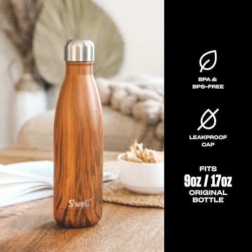 Original Bottle Cap Stainless Steel Fits 9 ounces and 17 ounces Original Bottle Silver (9 ounces/17 ounces (Pack of 1) / Silver)