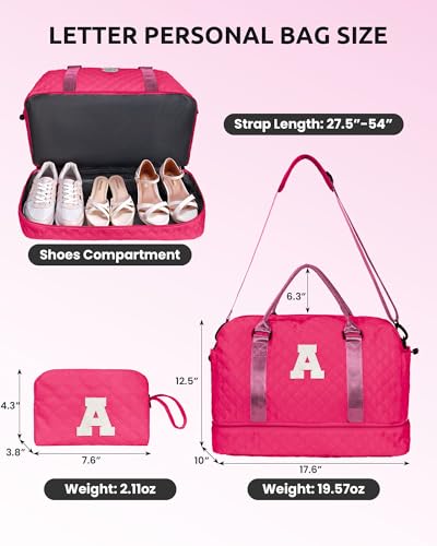 Monogrammed Gifts for Woman (Hot Pink / C)
