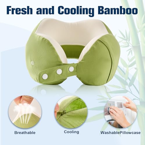 Neck Pillow for Traveling (Green)