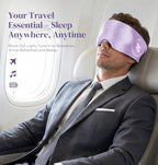 3D Silk Bluetooth Sleep Mask (Dark Purple)