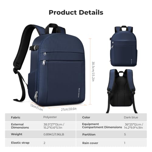 Camera Backpack (05-blue)