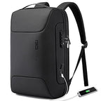 Anti Theft Business Backpack Fits 15.6 Inch Laptop (Black)