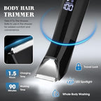 Beard Trimmer for Men Groin & Body Hair Trimmer (Black-805)