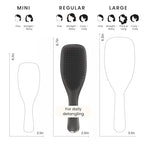 Chrome Ultimate Detangler Brush (Gunmetal Silver / Full Size)