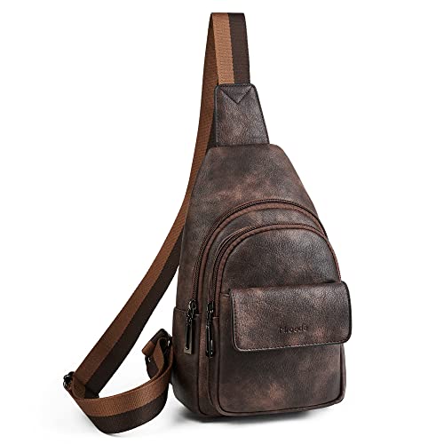 Sling Bag Crossbody Bags (Light Coffee)