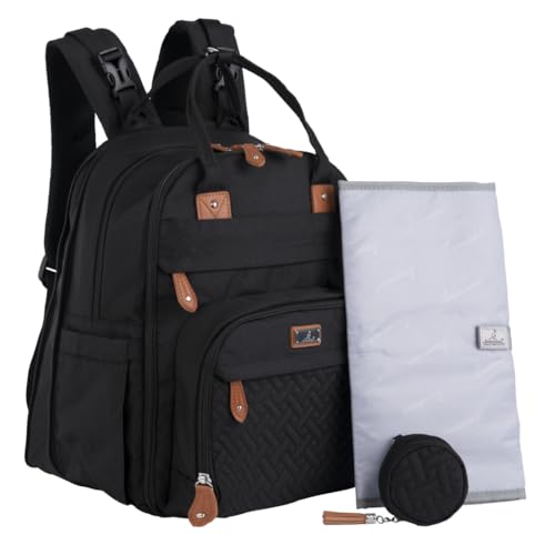 Extra Large Diaper Bag Backpack (XL / Black)