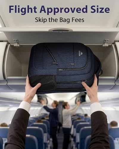 Extra Large Laptop Backpack for Men (Dark Blue / 18 Inch)