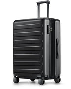 Medium Checked Luggage 24 Inch (01-Black (Expandable) / Checked 24-Inch)