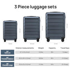 Large Checked Luggage 28 Inch (01-Grey (Andes) / Checked 28-Inch)