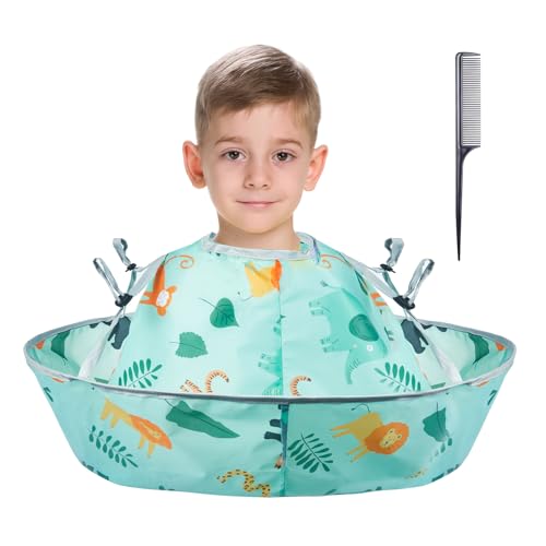 Haircut Capes Umbrella for Kids (Green)