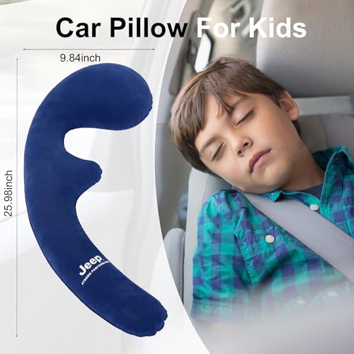 Inflatable Travel Body Pillow (Navy)