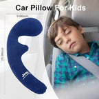 Inflatable Travel Body Pillow (Navy)