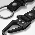 Life Carabiner Key Ring Clip (1-Pack / Black (1 Pack))