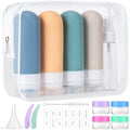 16 Pack Travel Bottles for Toiletries (16PCS/Light Yellow)