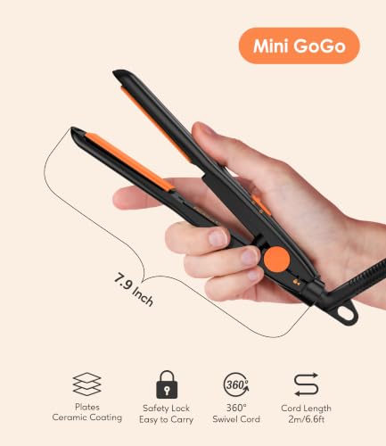 Mini Flat Iron (Orange)