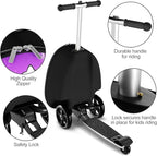 Scooter Suitcase for Kids (Large / Purple)