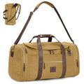 50L Duffle Bag for Men (Khaki / Large-50L)