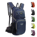 Hiking Daypack 15L Waterproof Lightweight Backpack (Navy)
